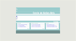 Desktop Screenshot of cerclebellesarts.com